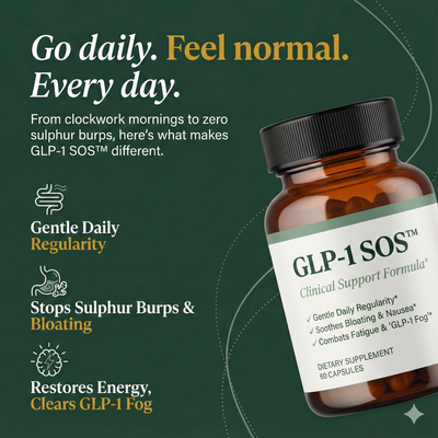 GLP-1 Support Capsules: Stomach Relief + Energy Support For GLP-1 Medication Users