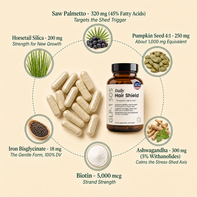 10 active ingredients with full label doses