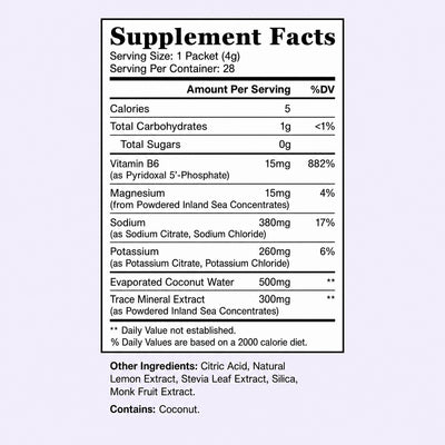 GLP-1 SOS Electrolytes