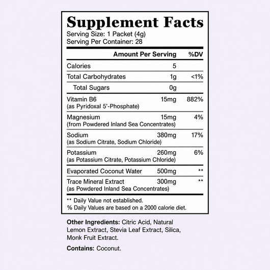 GLP-1 SOS Electrolytes