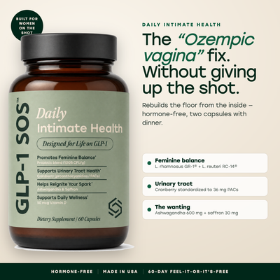 Daily Intimate Health — the Ozempic vagina fix, without giving up the shot