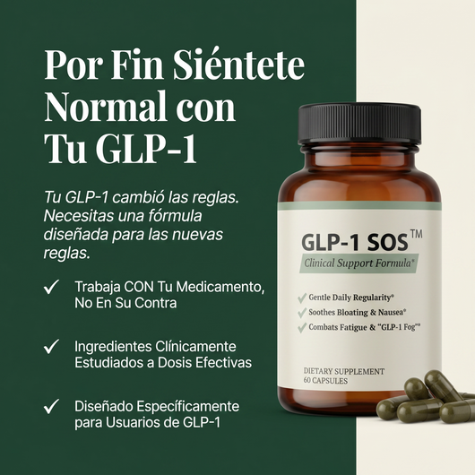 Cápsulas de apoyo al GLP-1: alivio estomacal + apoyo energético para usuarios de medicamentos con GLP-1